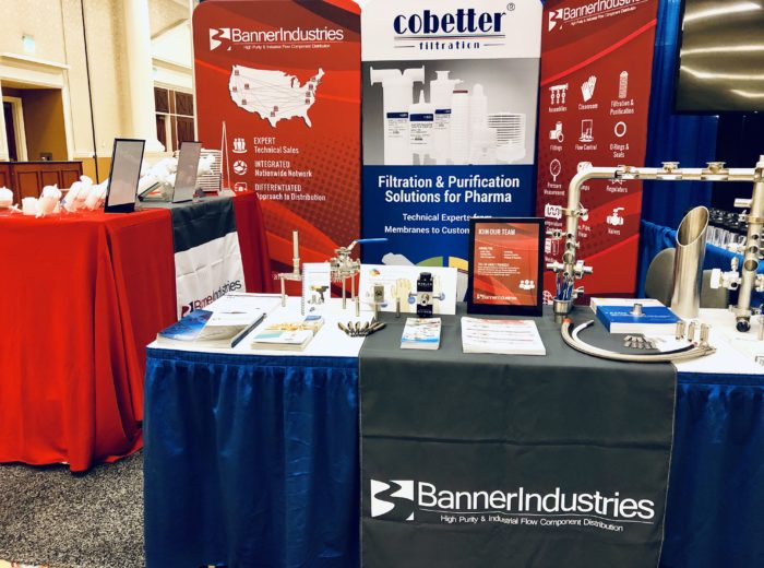 Banner Industries at 2019 ISPE Annual Meeting & Expo | Cobetter, Dockweiler, Evans, Delco, Concoa, FlexFit, WIKA
