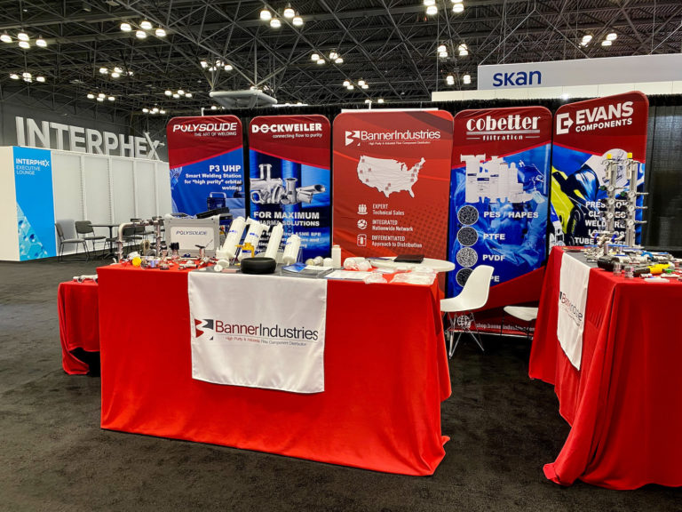 Banner Industries Exhibits at INTERPHEX 2022 Banner Industries